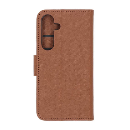 Samsung Galaxy S25 Plånboksfodral med Stativ - Brun image 3