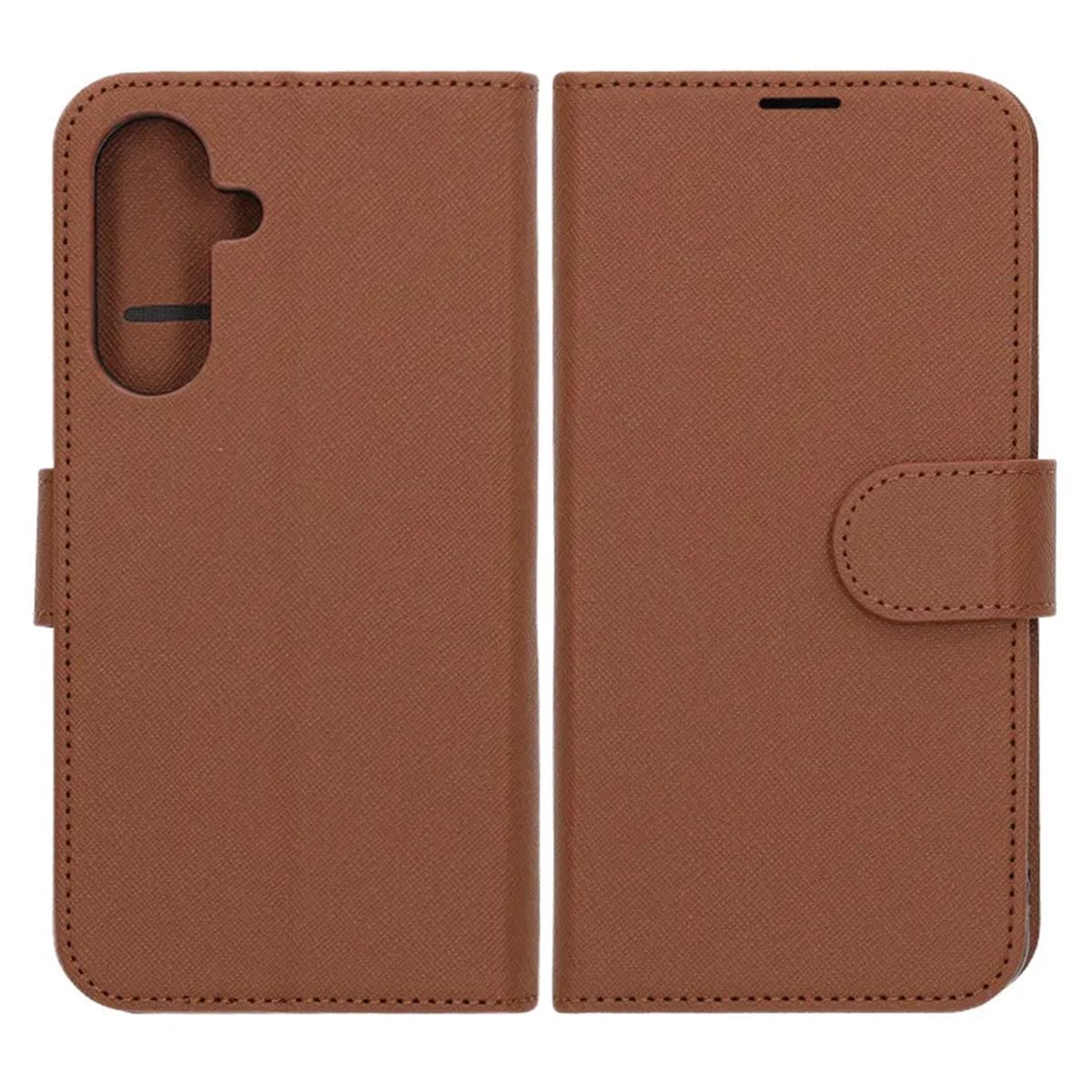 Samsung Galaxy A36 Plånboksfodral med Stativ - Brun image 1