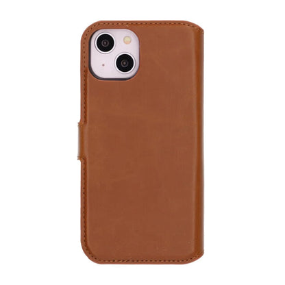 iPhone 13/14 Plånboksfodral Magnet Rvelon - Brun image 4