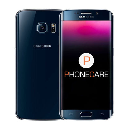 Begagnad Samsung Galaxy S6 Edge 32GB Blå - Mycket bra skick image 1