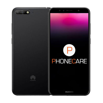 Begagnad Huawei Y6 2018 16GB Svart - Bra skick image 1