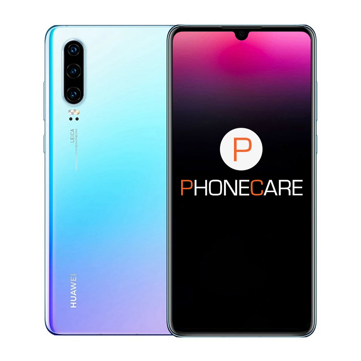 Begagnad Huawei P30 128GB Blå - Använt skick image 1
