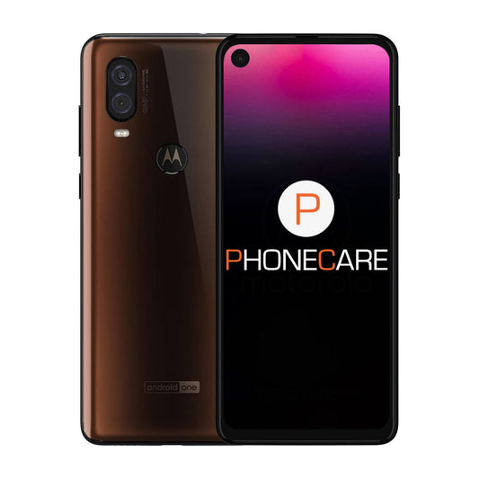 Begagnad Motorola One Vision  128GB Brons - Använt skick image 1