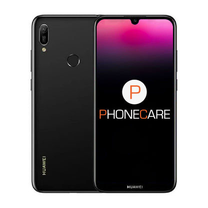 Begagnad Huawei Y6 64GB Svart - Bra skick image 1