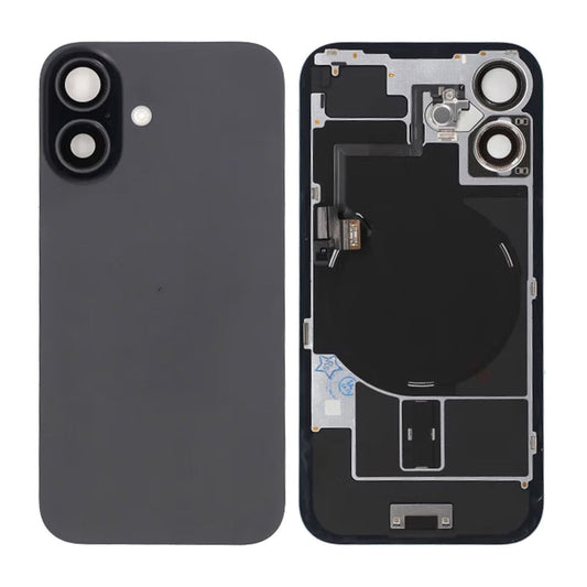 iPhone 16 Baksida Glas - Svart image 1