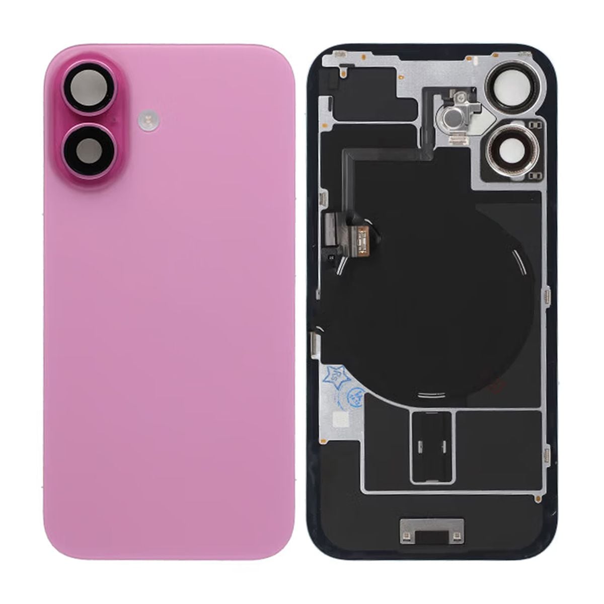 iPhone 16 Baksida Glas - Rosa image 1