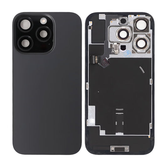 iPhone 16 Pro Baksida Glas - Svart image 1