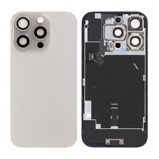 iPhone 16 Pro Baksida Glas - Naturlig Titan image 1