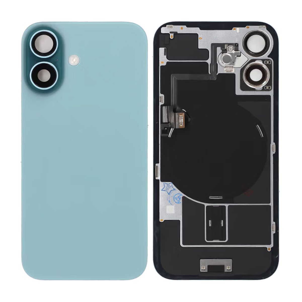 iPhone 16 Baksida Glas - Grön image 1