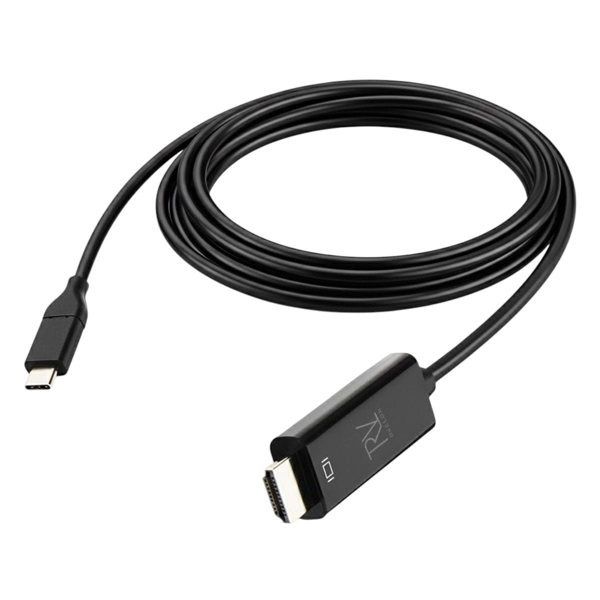 Rvelon USB-C till HDMI 1.4-kabel 4K - 1 meter med chipset image 4