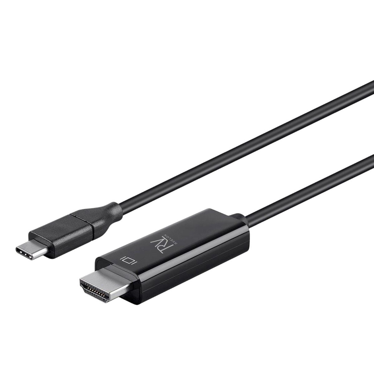 Rvelon USB-C till HDMI 1.4-kabel 4K - 2 meter med chipset image 2