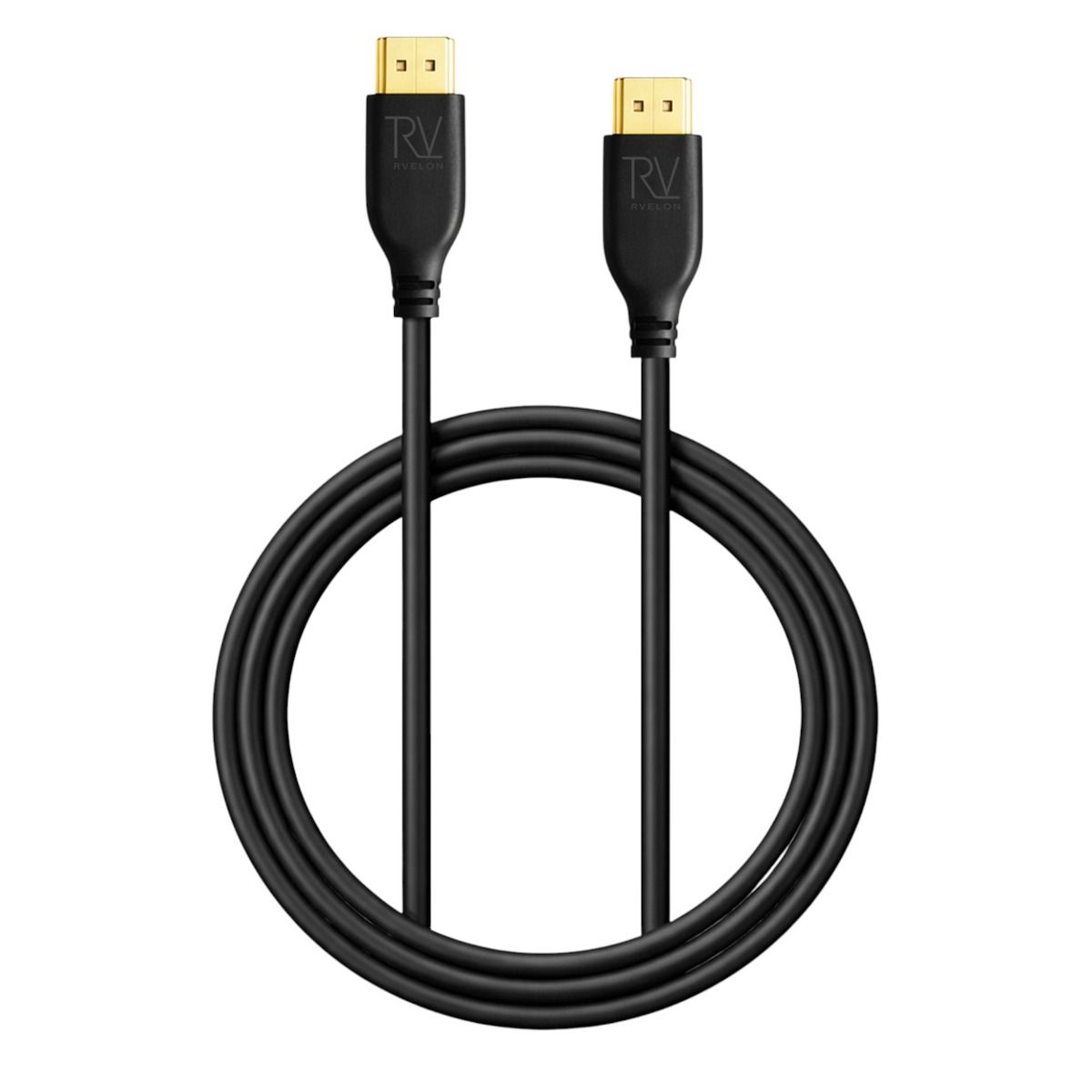 Rvelon HDMI 2.1 Kabel AM till AM (30AWG) -1 meter image 1