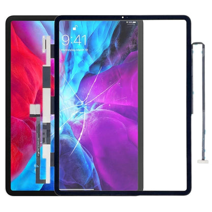 iPad Pro 12,9" 3/4 A1876/A2069 Glasskärm med Digitizer och OCA - Svart image 1