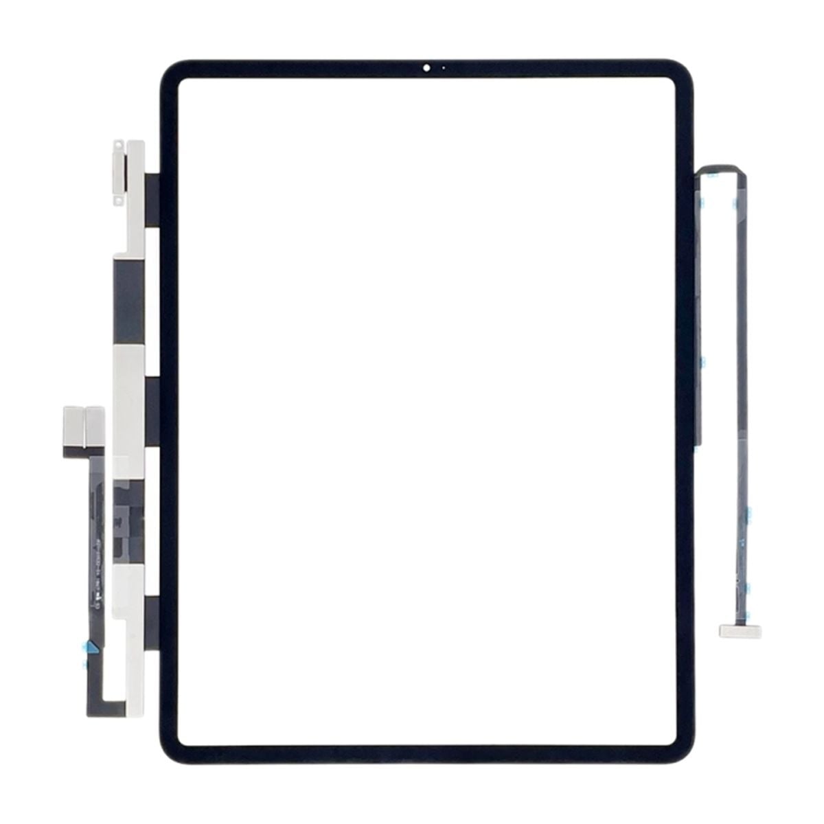 iPad Pro 12,9" 3/4 A1876/A2069 Glasskärm med Digitizer och OCA - Svart image 2