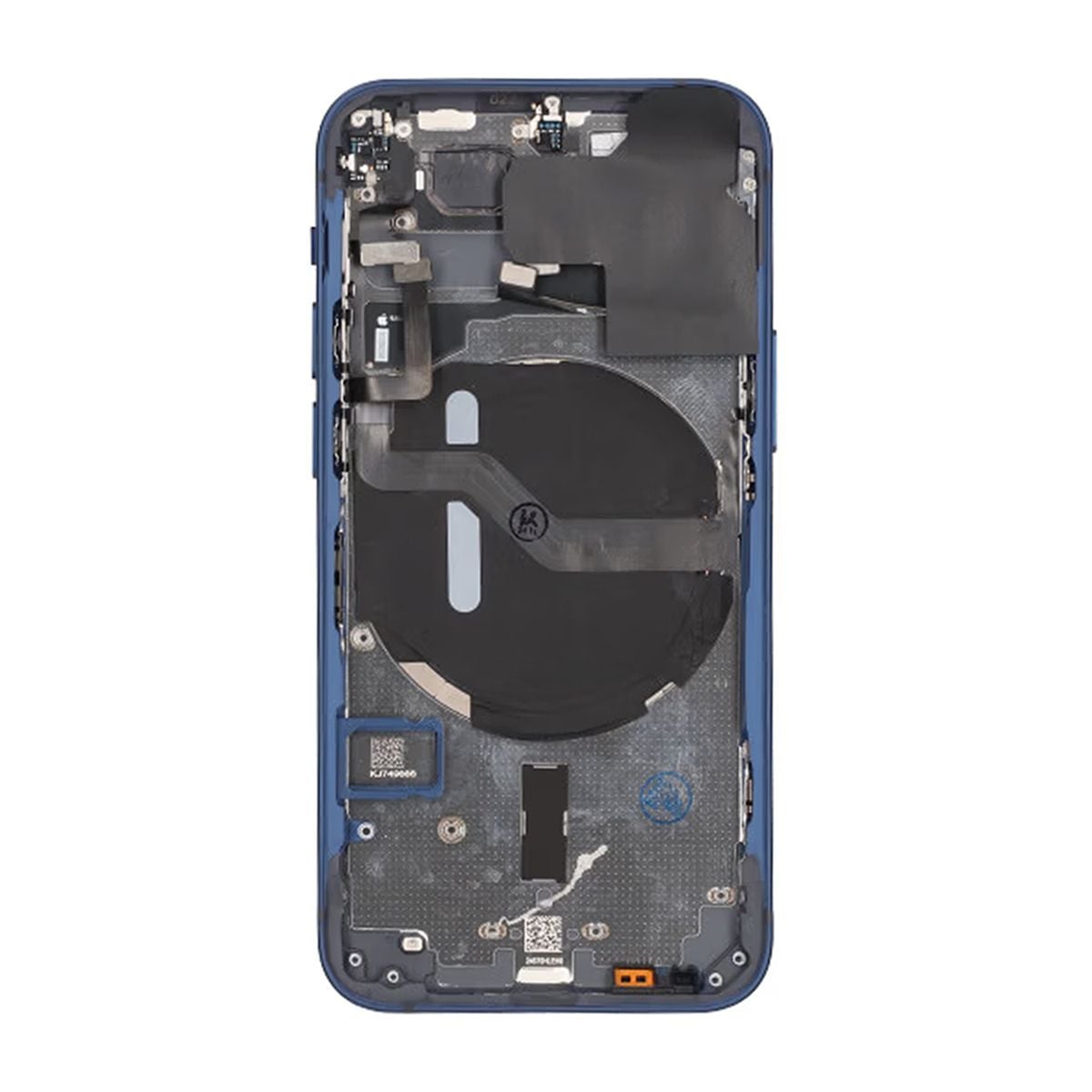 iPhone 12 Mini Baksida Komplett Med Smådelar - Blå image 3