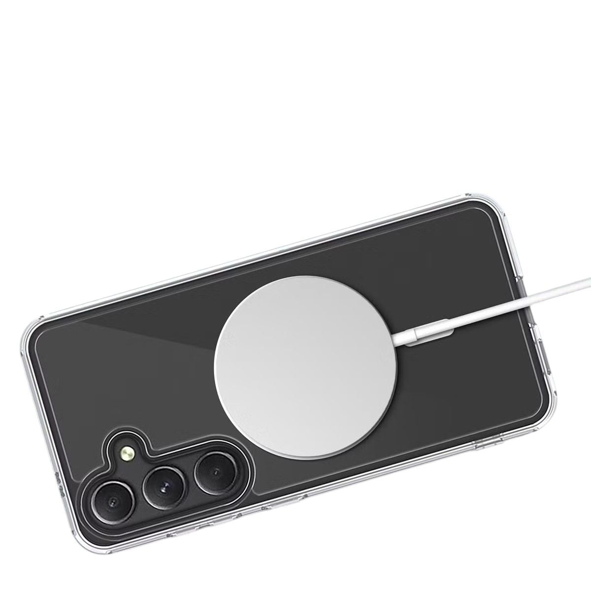 Rvelon Magsafe-skal för Samsung Galaxy S24 FE - Transparent image 4