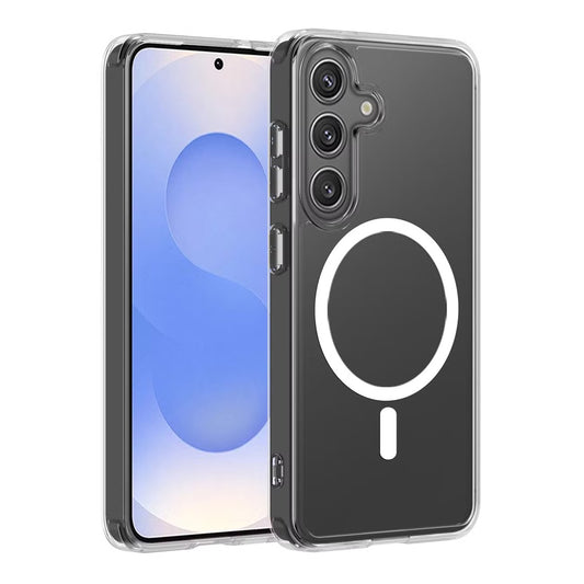 Rvelon Magsafe-skal för Samsung Galaxy S25 - Transparent image 1