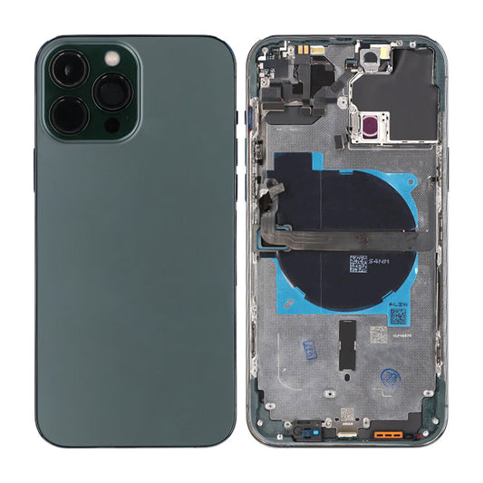 iPhone 13 Pro Max Baksida med Komplett Ram OEM - Grön image 1