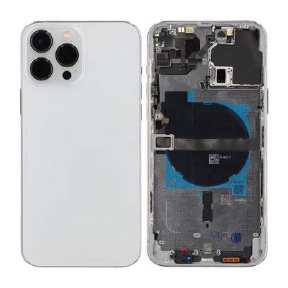 iPhone 13 Pro Max Baksida med Komplett Ram OEM - Silver image 1