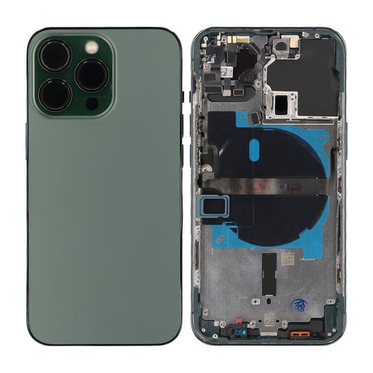 iPhone 13 Pro Baksida med Komplett Ram OEM - Grön image 1