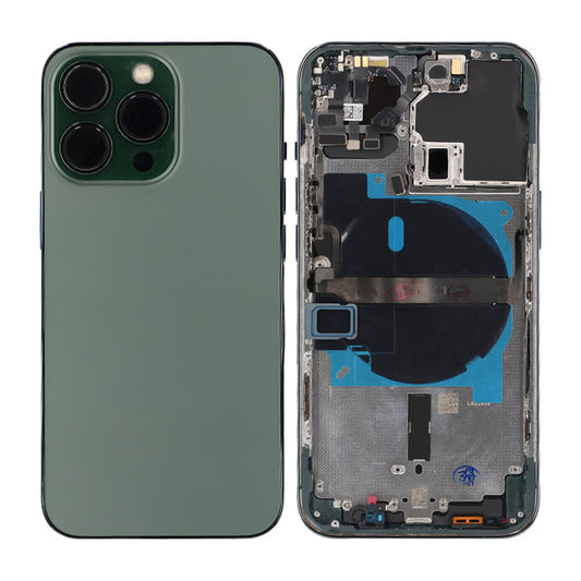iPhone 13 Pro Baksida med Komplett Ram OEM - Grön image 1