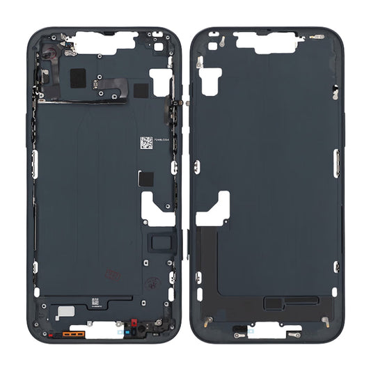 iPhone 14 Plus Mittenram med smådelar OEM - Svart image 1