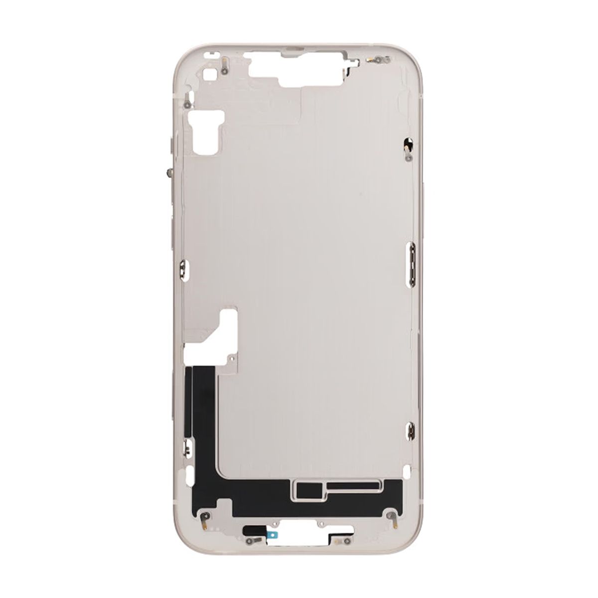 iPhone 14 Plus Mittenram med smådelar OEM - Vit image 3