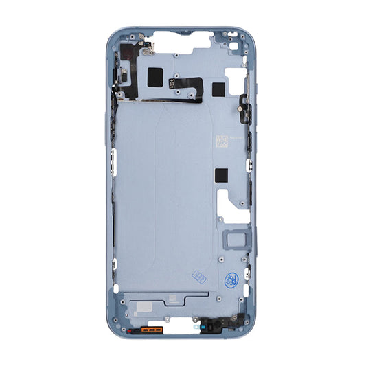 iPhone 14 Plus Mittenram med smådelar OEM - Blå image 2