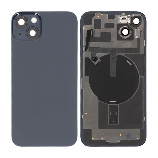iPhone 14 Plus Baksida Glas Komplett OEM - Svart image 1