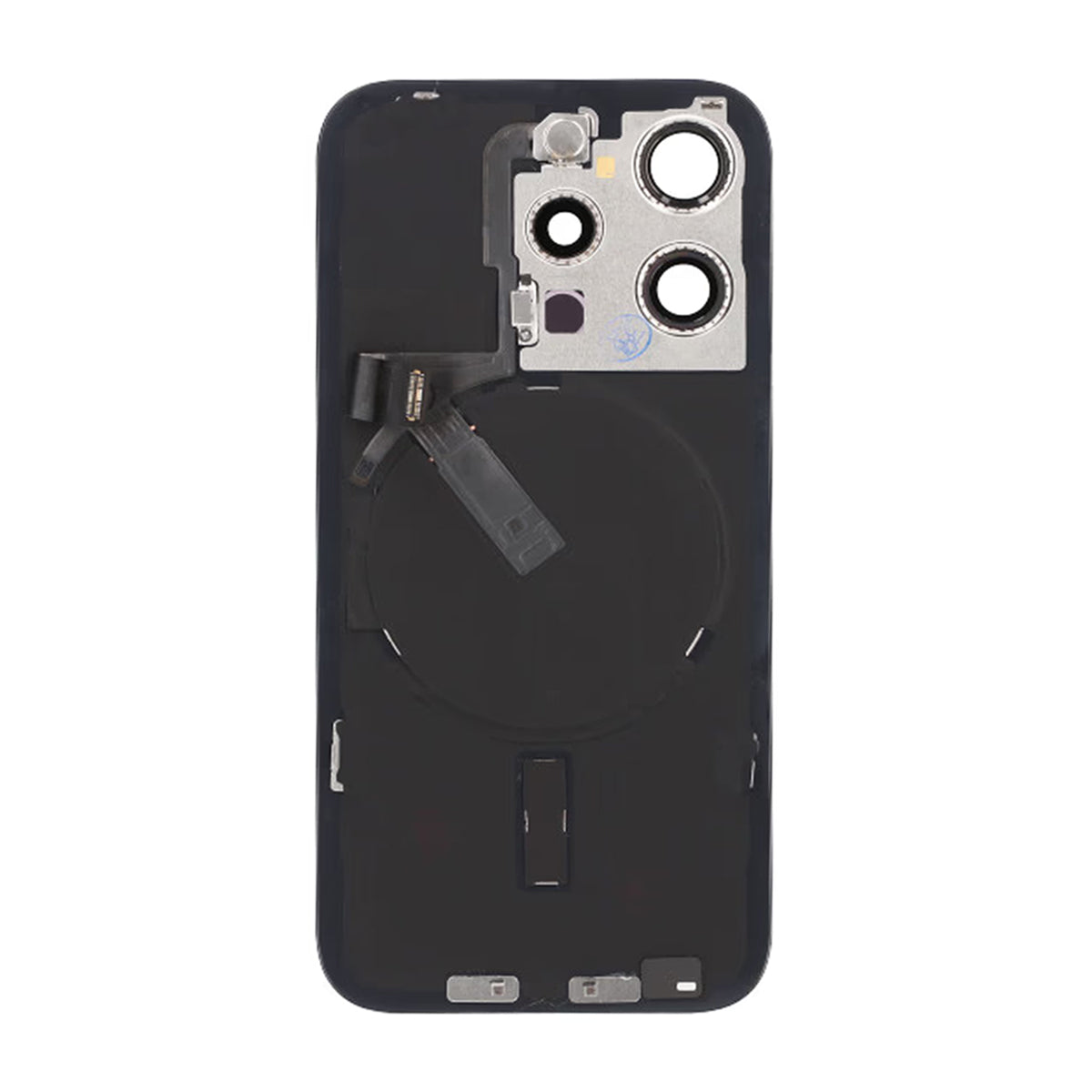 iPhone 15 Pro Baksida Glas Komplett OEM - Titansvart image 3