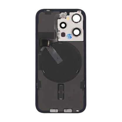 iPhone 15 Pro Baksida Glas Komplett OEM - Naturlig Titan image 3