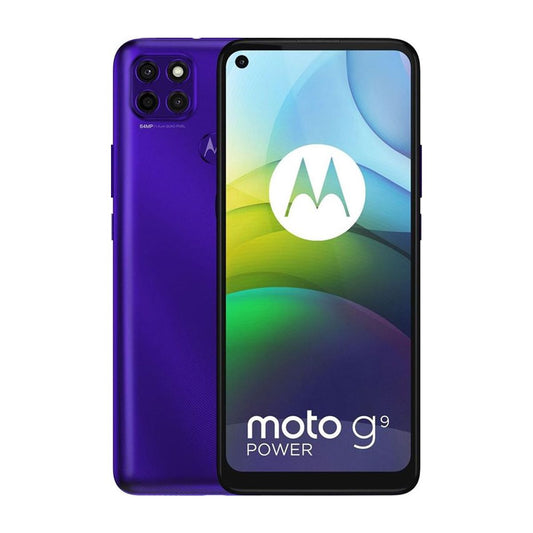 Begagnad Motorola Moto G9 Power 128GB Blå - Använt skick image 1