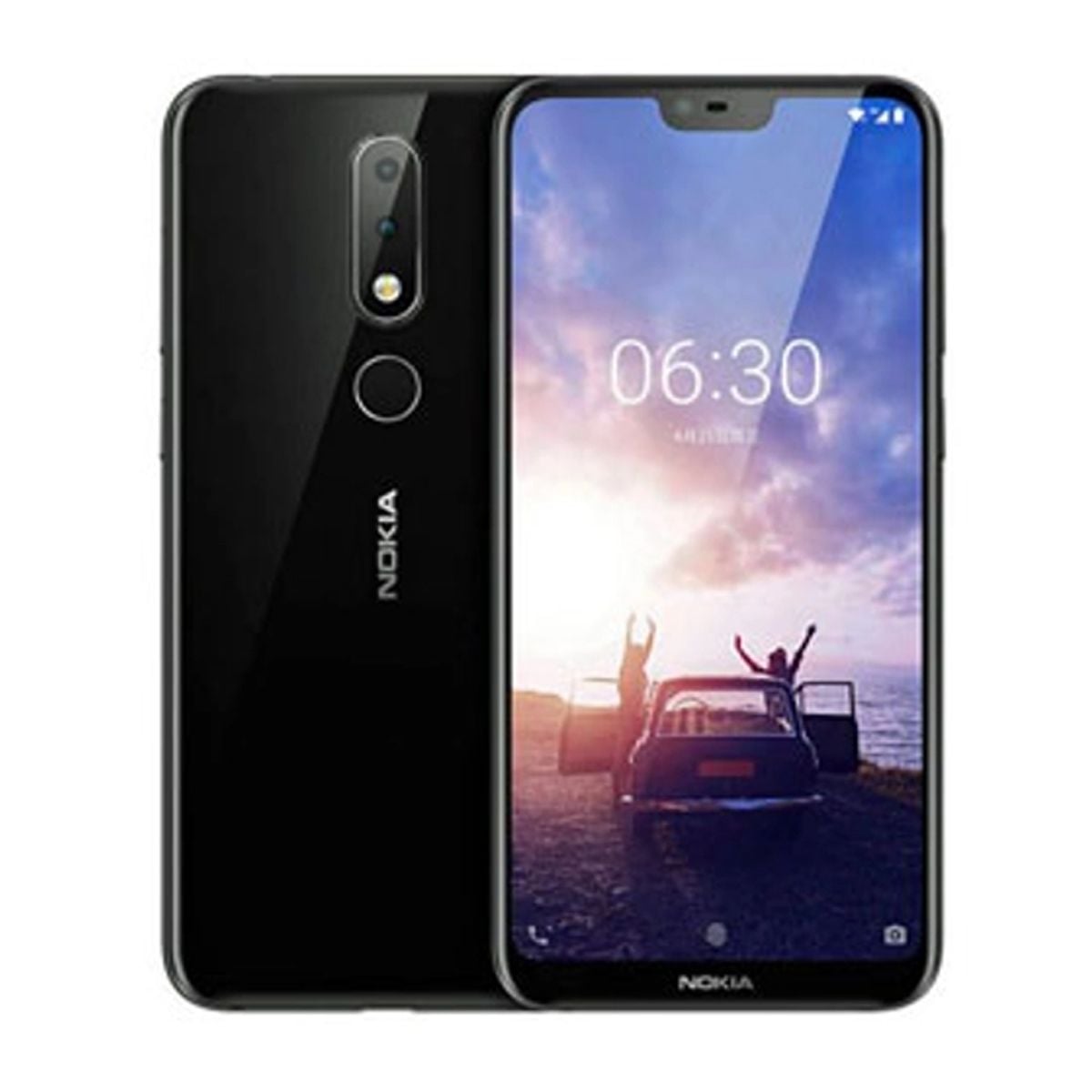Begagnad Nokia 7.1 32GB Svart - Använt skick image 1