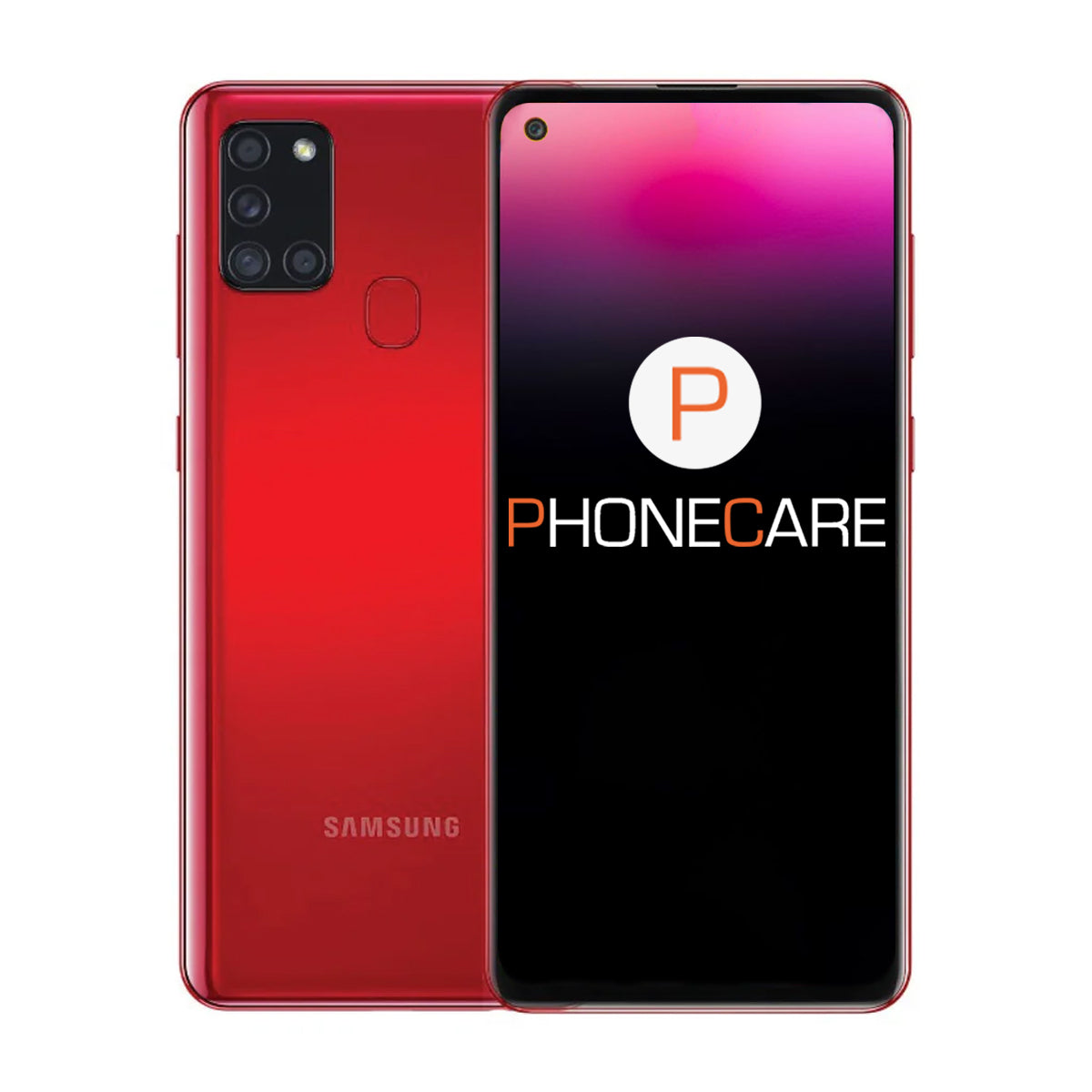 Begagnad Samsung Galaxy A21s 32GB Röd - Använt skick image 1