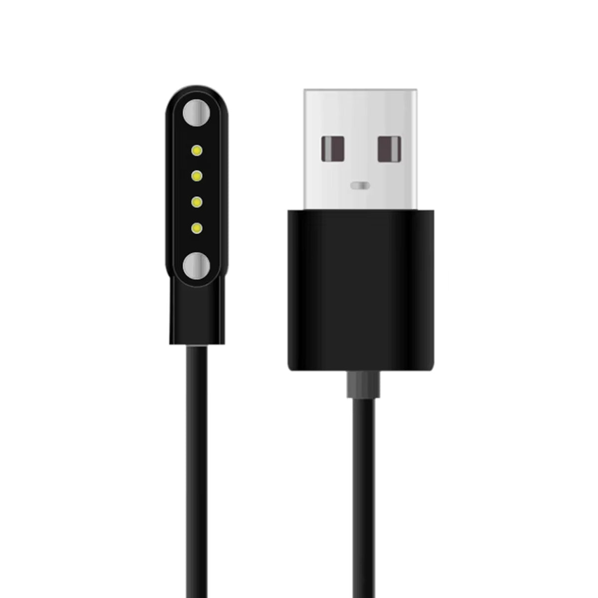 Magnetisk Laddningskabel för Smart Watch 4 Pins/7.62-14.3mm image 1