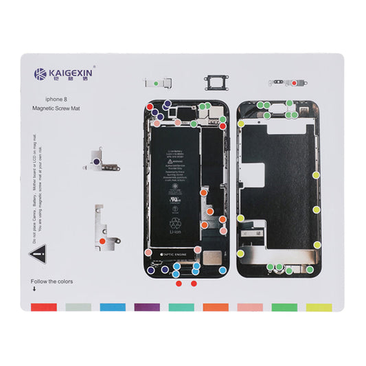 Magnetisk skruvmatta för iPhone 8 image 2