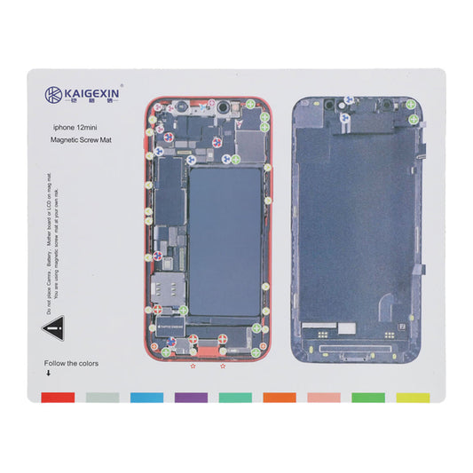 Magnetisk skruvmatta för iPhone 12 Mini image 2