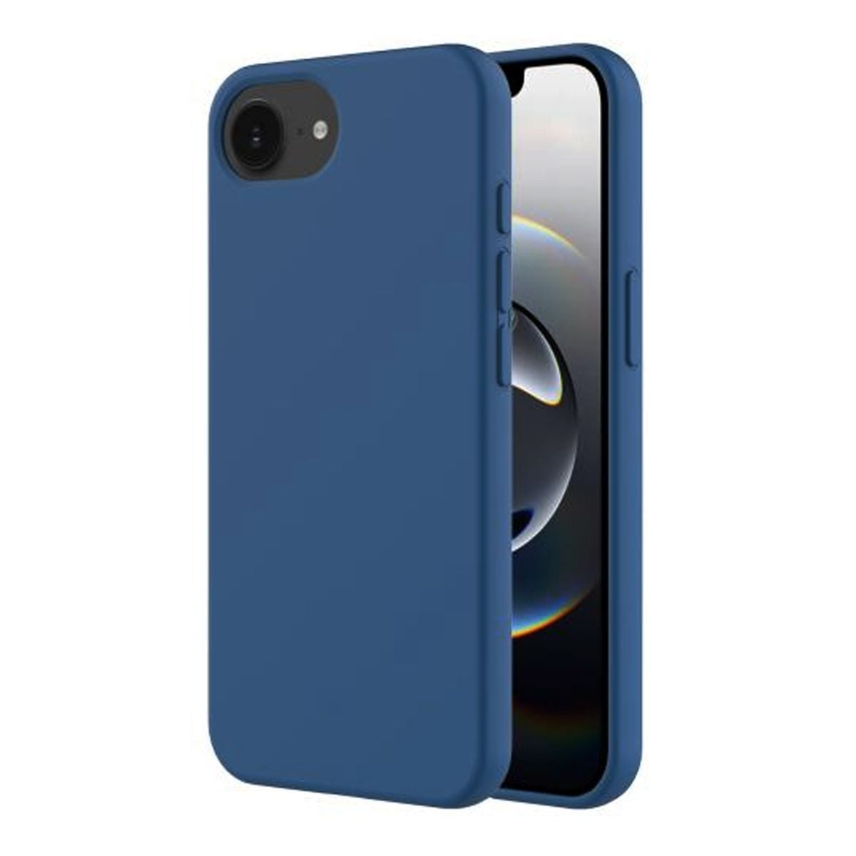 iPhone 16e Mobilskal Silikon - Blå image 1
