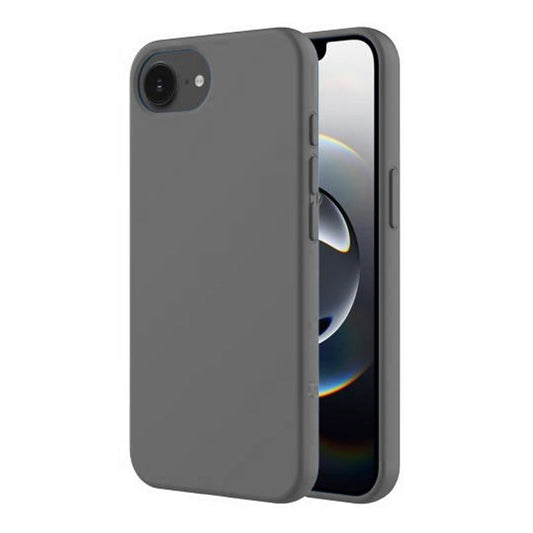 iPhone 16e Mobilskal Silikon - Grå image 1