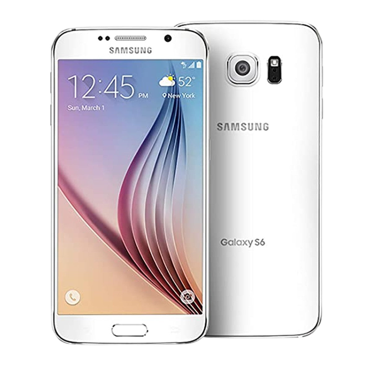 Begagnad Galaxy S6 64GB White Pearl - Använt skick (C) image 1