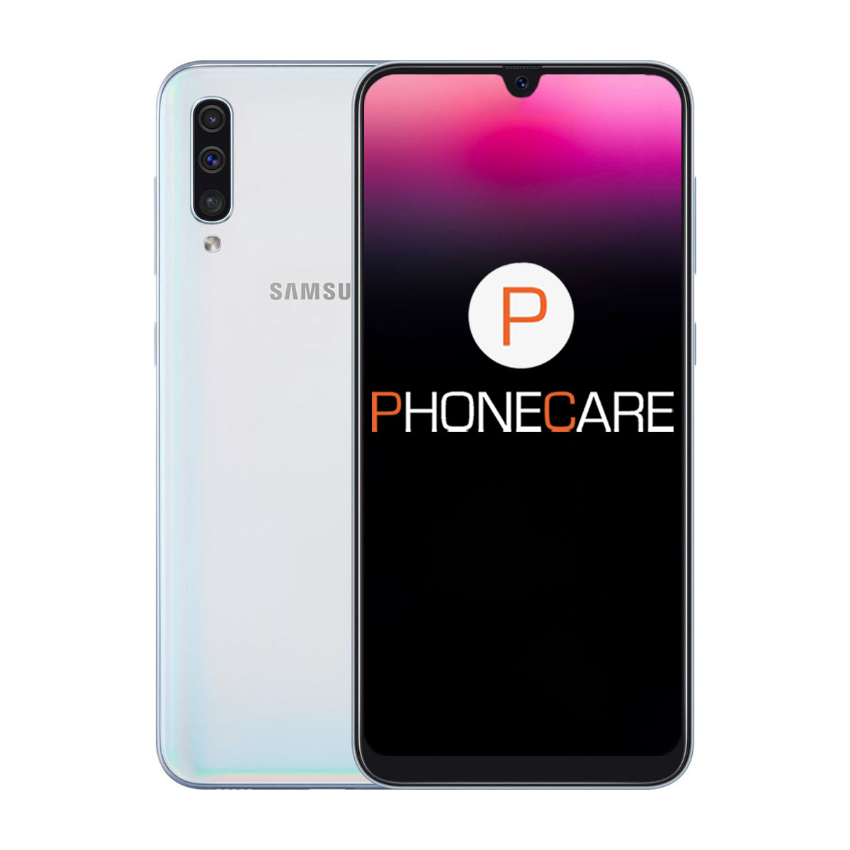 Begagnad Samsung Galaxy A50 128GB Vit – Använt skick (C) image 1