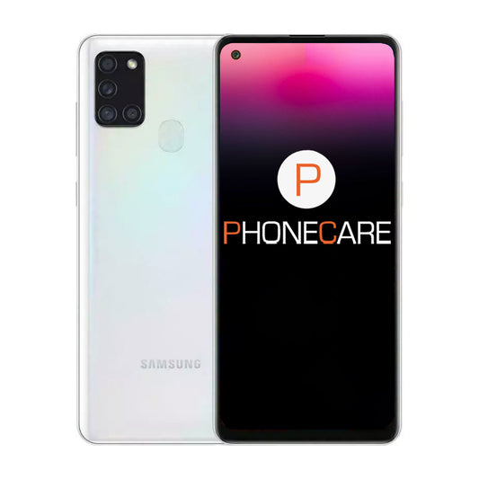 Begagnad Samsung Galaxy A21s 32GB Vit – Använt skick (C) image 1