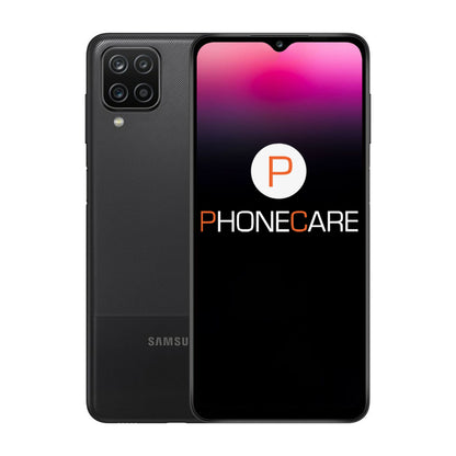 Begagnad Samsung Galaxy A12 32GB Svart - Använt skick image 1