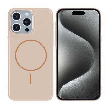 iPhone 15 Pro Max Skal MagSafe, Blankt Enfärgat - Guld image 1
