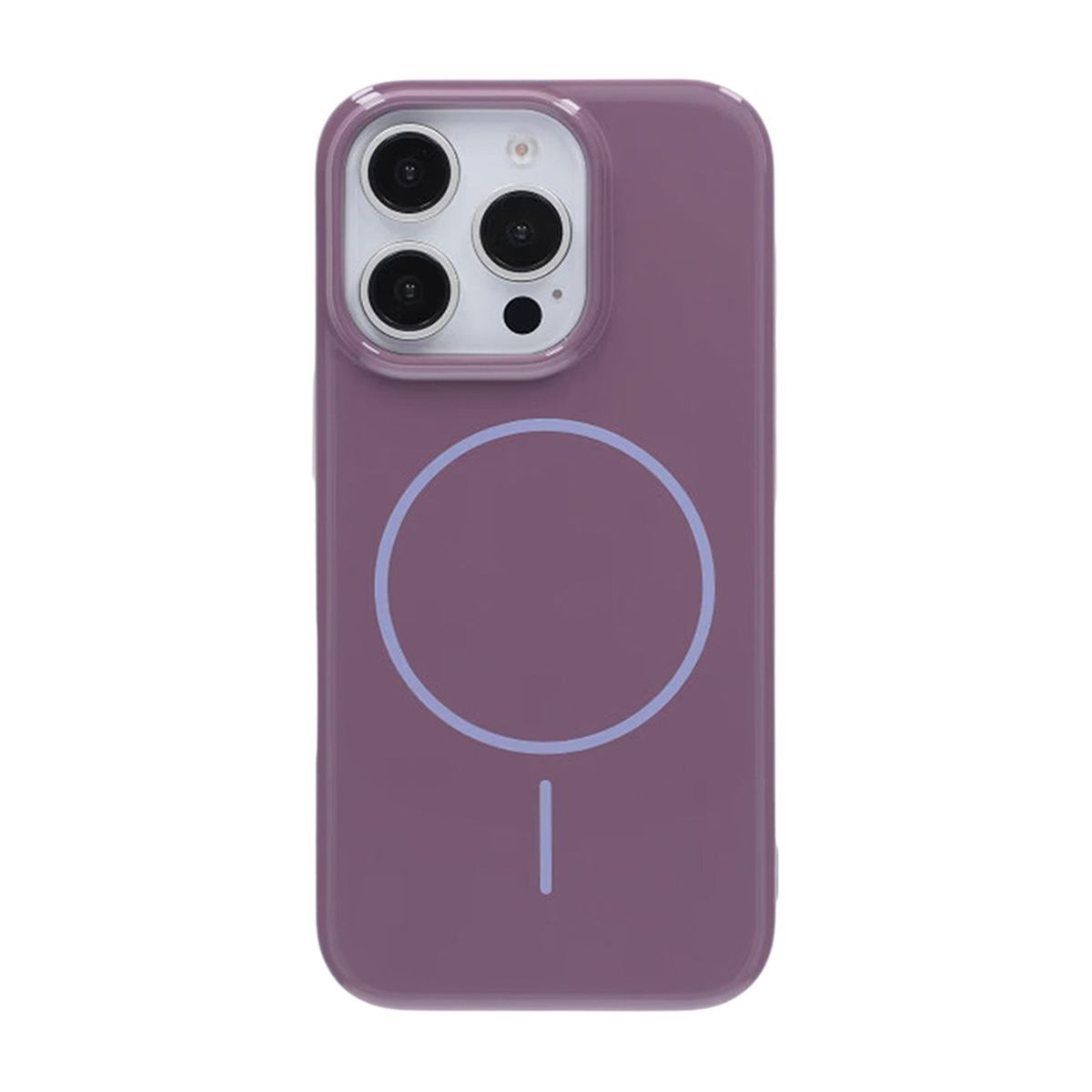 iPhone 16 Pro Skal MagSafe, Blankt Enfärgat - Lila image 3