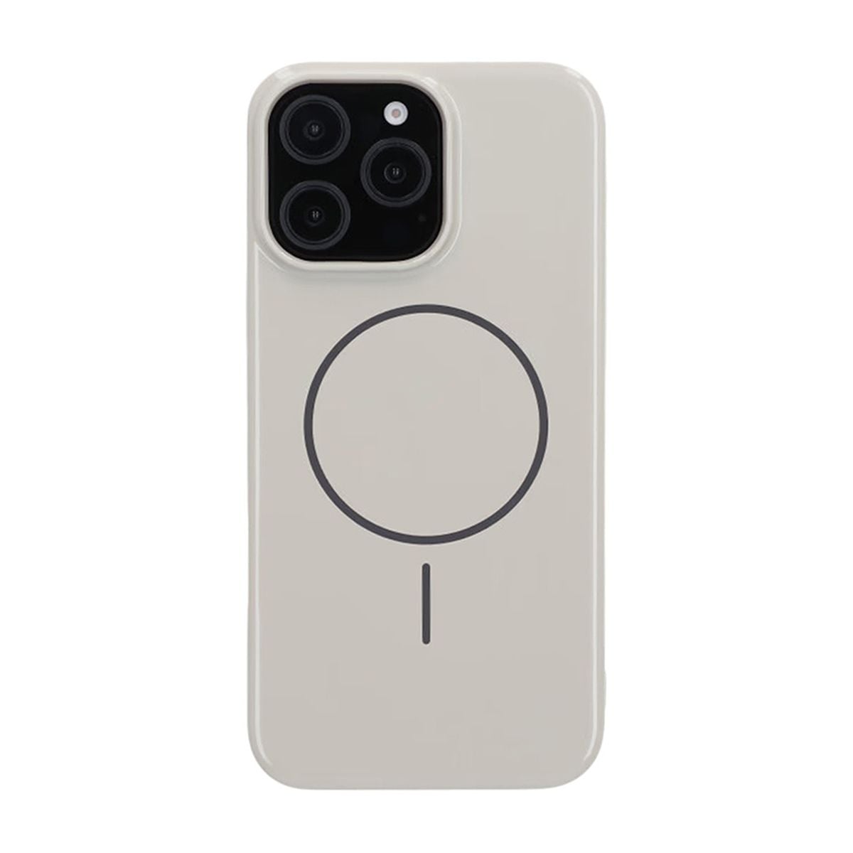 iPhone 16 Pro Max Skal MagSafe, Blankt Enfärgat - Vit image 3