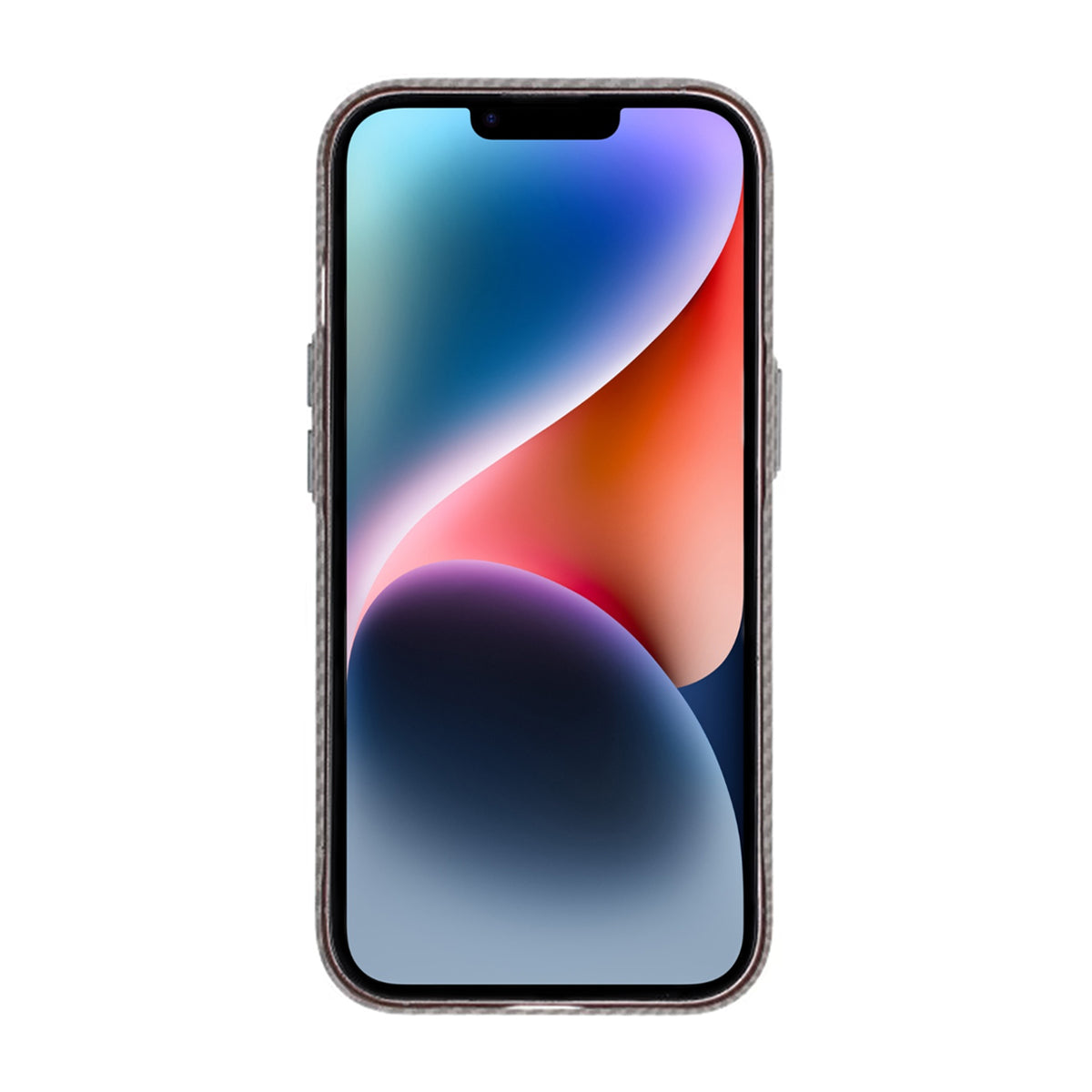 iPhone 13/14 Mobilskal Carbonmönstrad - Grå image 2