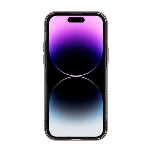 iPhone 14 Pro Mobilskal Carbonmönstrad - Grå image 2