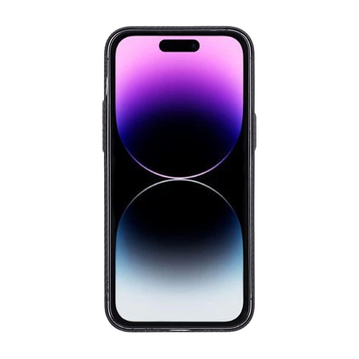 iPhone 14 Pro Max Mobilskal Carbonmönstrad - Svart image 2