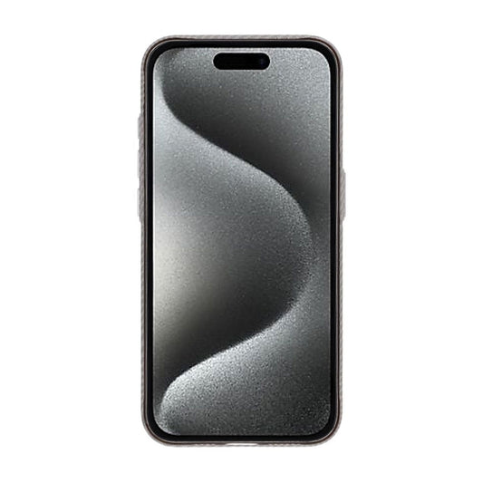 iPhone 15 Pro Mobilskal Carbonmönstrad - Grå image 2